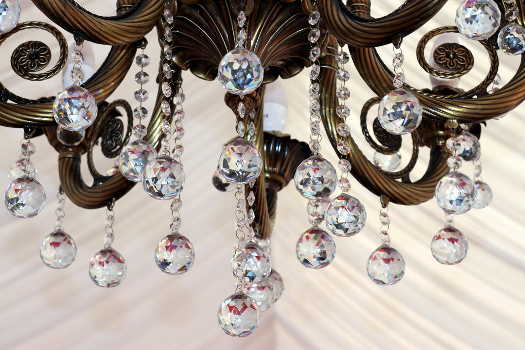 crystal chandeliers