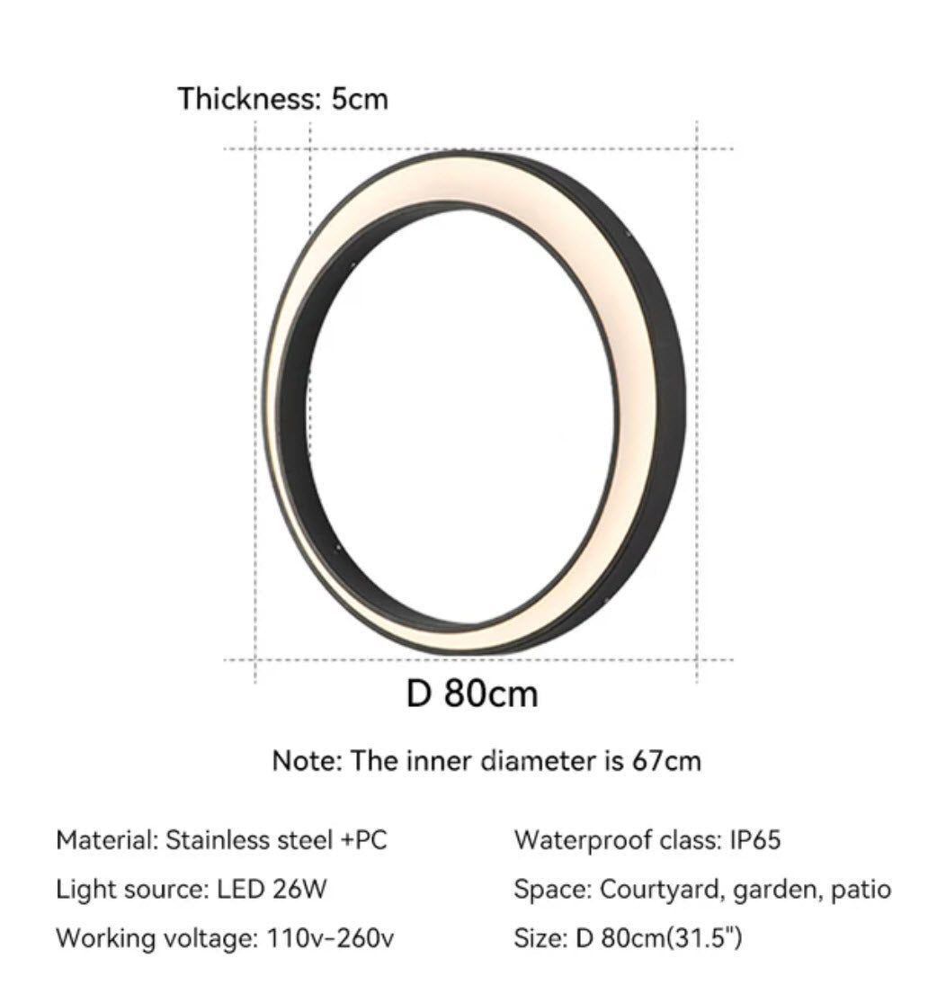 Moderne Wandleuchte Straßenlampe Gartenleuchte Outdoor Wasserdicht IP65 Wandbeleuchtung Hof 11W 19W Kreative Außenwandleuchten