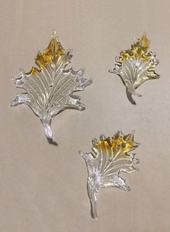 Maple Leaf Hanglamp Glazen Kroonluchter