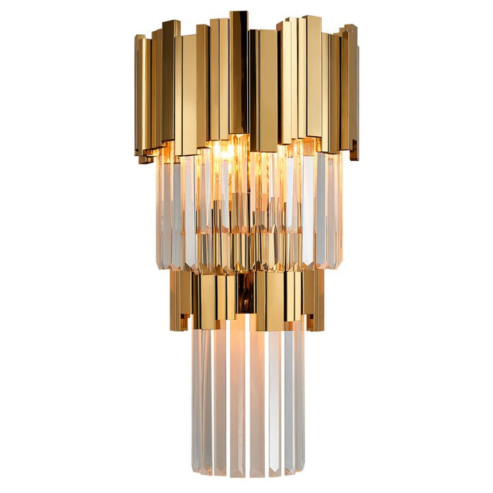 Beleuchtung Post-Modern Crystal Wall Sconce Light Kristall Wand Luxus Creative Warm Flur Schlafzimmer Nachttischlampe