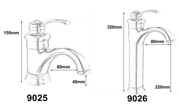 Antique Brass Faucet Bathroom Faucets Crane Sink Basin Mixer Tap - Greensu Home Decor