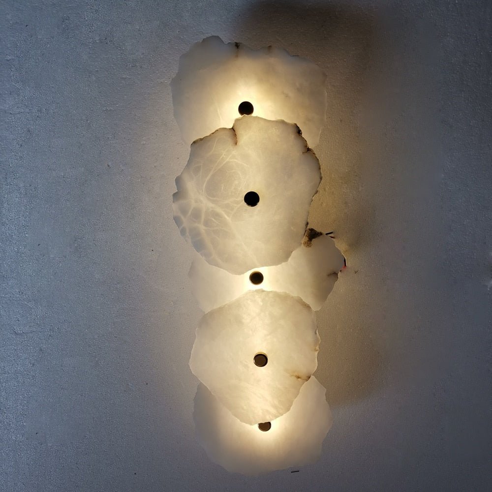 Art Design Marble Wall Lights Gold Applique Murale LED Wall Lamps For Living Room Bedroom Bathroom - Greensu Home Decor