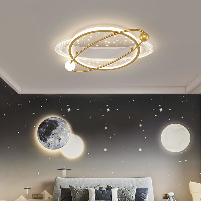 Astronomy LED Ceiling Lights For Child Bedroom Study Room - Greensu Home Decor