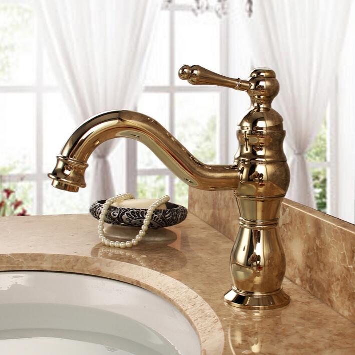 Bathroom Faucet Antique Bathroom Basin Faucet Luxury Basin Sink Faucet Basin Mixer High Quality Luxury Water Tap - Greensu Home Decor