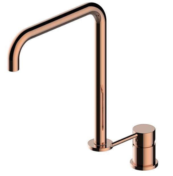 Brass Hot And Cold Bathroom Super Long Pipe Two Holes Basin Faucet Bathroom Faucet Sink Tap 360 Rotating Widespread Basin - Greensu Home Decor