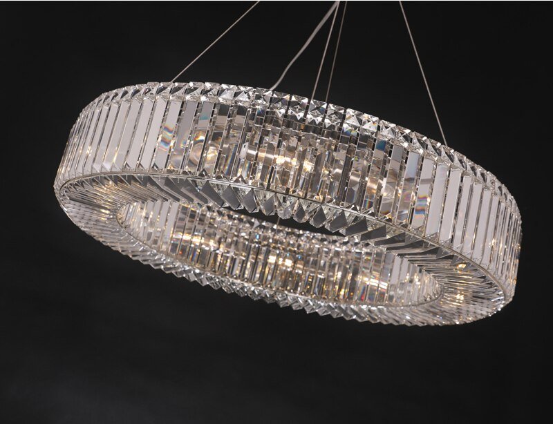 Lighting LED K9 Crystal Chandelier Lustre Modern Chandeliers Light Lighting Living Room Chandeliers