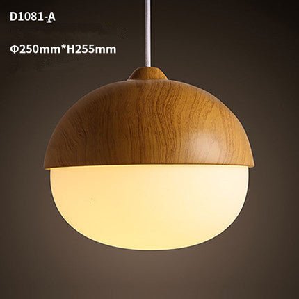 Modern Glass Globe Pendant Lights Nuts Lampshade E27 Children Bedroom Pendant Lamps Hanging Lamp Light Fixtures Home Lighting