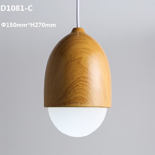 Luces colgantes de globo de cristal moderno Pantalla de tuercas E27 Lámparas colgantes de dormitorio para niños Lámpara colgante Accesorios de iluminación Iluminación para el hogar