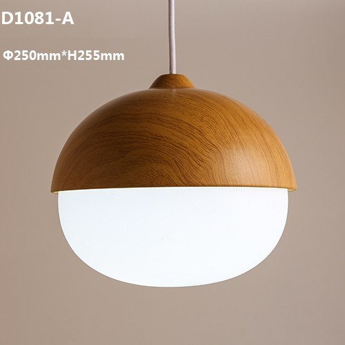 Luces colgantes de globo de cristal moderno Pantalla de tuercas E27 Lámparas colgantes de dormitorio para niños Lámpara colgante Accesorios de iluminación Iluminación para el hogar