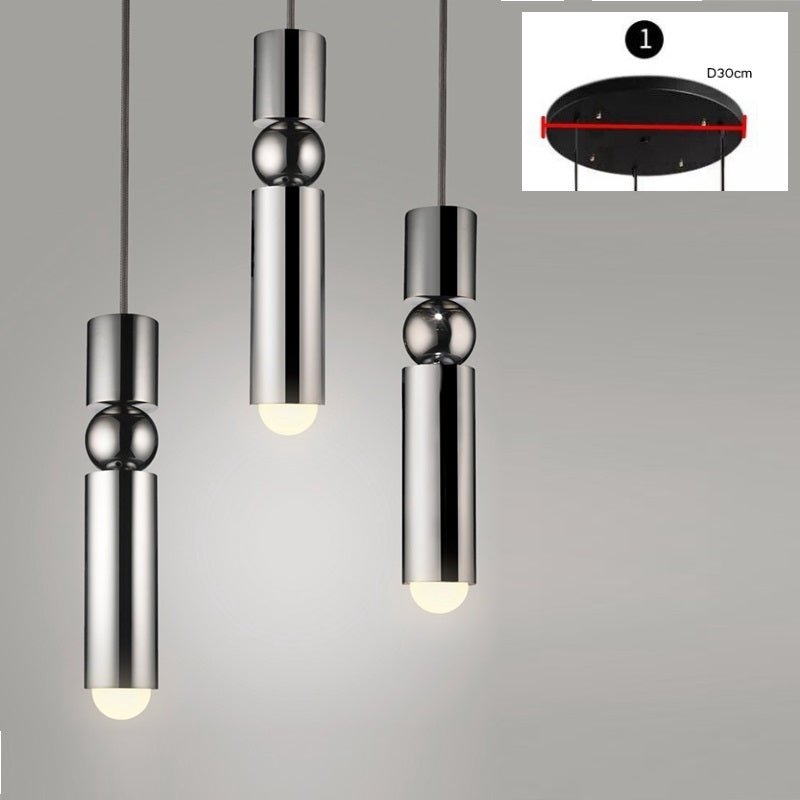 Nordic Hanglamp Moderne Keuken Lamp Eetkamer Teller Winkel Pijp Hanger Onderbuis Led-verlichting Kantoor Woonkamer