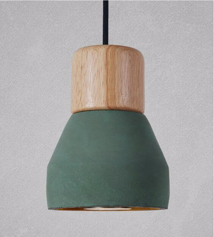 Moderne Mode Decke Pendelleuchten Home Lighting Fixture, Holz Zement hängende Lampe für Küche Esszimmer