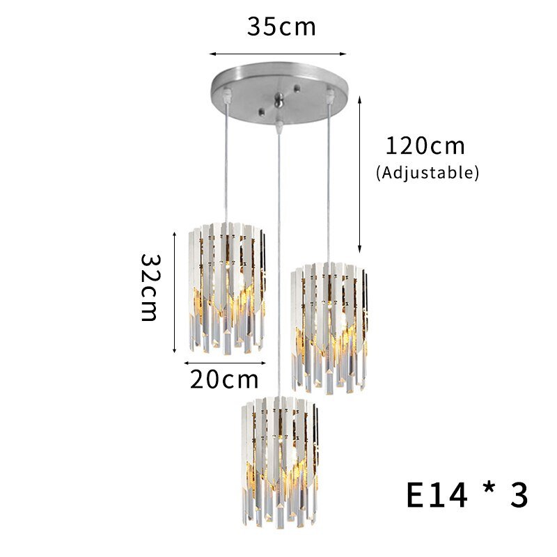 Kleine Runde k9 Crystal Modern Led Kronleuchter für Wohnzimmer Küche Esszimmer Schlafzimmer Nachttisch